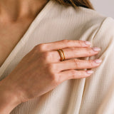 Lover's Tempo - Waterproof Brit Ring Stack Set - Gold