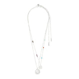 Pilgrim - HERE recycled pendant necklace 2-in-1