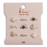 K'lani - "Tide" Seashell Beach Vibe Hair Tie Rings