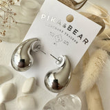 "Kisa" Oversized Teardrop Earrings