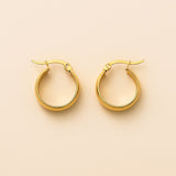 Pika & Bear "Sybil" 18mm Hoop Earrings