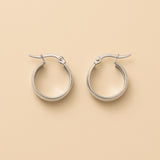Pika & Bear "Sybil" 18mm Hoop Earrings