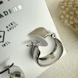 Pika & Bear "Sybil" 18mm Hoop Earrings