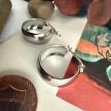 Pika & Bear "Sybil" 18mm Hoop Earrings