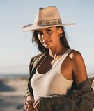 Kooringal - Women's Mid Brim Fedora - Elwood - Nude