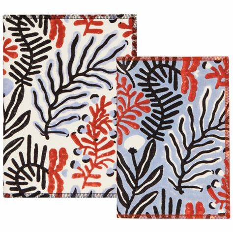 Entwine Block Print Notebooks Set of 2