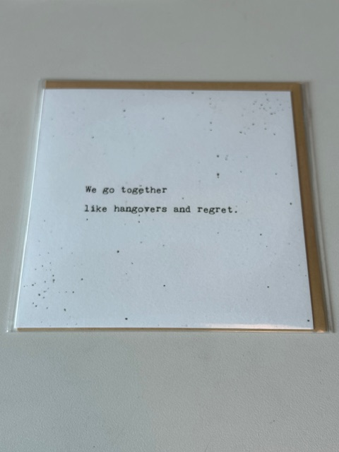 Cedar Mountain - Stationery - Little Gem Card - We Go Together