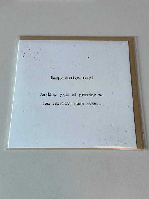 Cedar Mountain - Stationery - Little Gem Card - Happy Anniversary