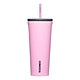 Corkcicle COLD CUP INSULATED TUMBLER WITH STRAW Sun Soaked Pink