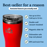 WestJet Since '96 Algonquin Tumbler - 20oz Frost White