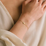 Lover's Tempo -  WATERPROOF Flirt Heart Bracelet - Gold
