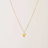 Lover's Tempo - WATERPROOF Fluted Heart Necklace