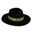 Kooringal - Women's Mid Brim Fedora - Elwood - Black