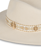 Kooringal - Women's Mid Brim Fedora - Elwood - Nude