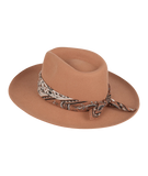 Kooringal - Women's Wide Brim Fedora - Goulburn - Terracotta