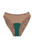 Huha - High Rise Bikini - Leopard Tan