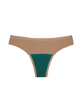 Huha - Seamless Low-Mid Rise Thong - Tan