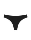 Huha - Low Profile Thong Mineral Undies - Black