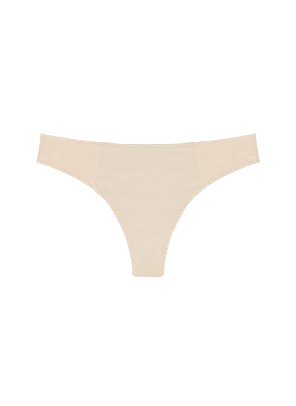 Huha - Low Profile Thong Mineral Undies - Beige