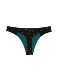 Huha - Low Profile Thong Mineral Undies - Midnight Rose