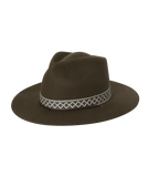 Kooringal - Women's Felt Wide Brim - Phoenix - Olive