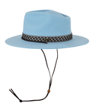 Kooringal - Women's Felt Wide Brim - Phoenix - Faded Denim Blue- Medium