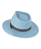 Kooringal - Women's Felt Wide Brim - Phoenix - Faded Denim Blue- Medium