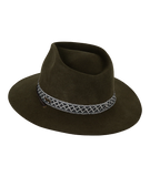Kooringal - Women's Felt Wide Brim - Phoenix - Olive