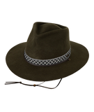 Kooringal - Women's Felt Wide Brim - Phoenix - Olive