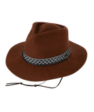 Kooringal - Women's Felt Wide Brim - Phoenix - Chestnut
