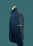 WestJet Branded Packable Puffer Jacket - Men's-Navy/White Logo