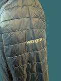 WestJet Branded Packable Puffer Jacket - Men's-Navy/White Logo