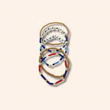 Jenny Be Free - Bracelet: Toronto Blue Jays Stack