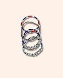 Jenny Be Free - Bracelet: Toronto Blue Jays Stack
