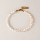 Lover's Tempo -  WATERPROOF Isola Pearl Bracelet - Gold