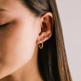 Lover's Tempo - WATERPROOF Josie Hoop Earrings - Gold