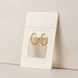 Lover's Tempo - WATERPROOF Josie Hoop Earrings - Gold