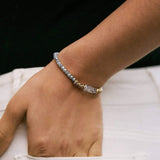 Marilla Stretch Bracelet - Blue