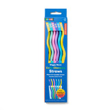 Kikkerland Kidoki Wiggly Worm Color Changing Straws