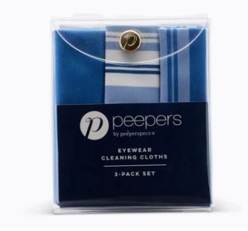 Peepers - Cleaning Cloth Kit - Blue