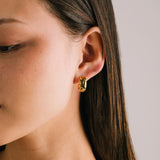 Lover's Tempo - WATERPROOF Kirra Hoop Earrings - Gold
