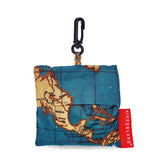 World map Laundry Size Travel Bag