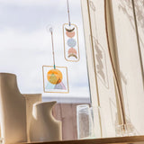 SCW - Stained Glass Light Catcher - Moon Phase