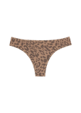 Huha - Low Profile Thong Mineral Undies - Leopard Tan