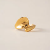 Lover's Tempo - WATERPROOF Lila Ring - Gold Size7