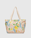 Louenhide - Charlotte Canvas Tote - Lemon Print