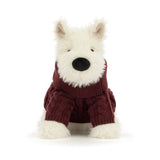 Jellycat - Munro Scottie Dog 'Winter Jumper'