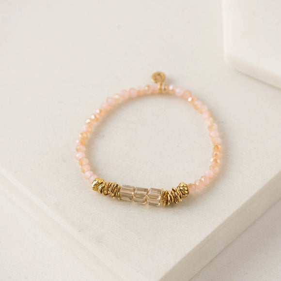 Marilla Stretch Bracelet - Cream