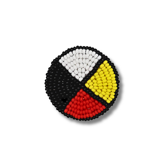Tribal Roots - Medicine Wheel Pin