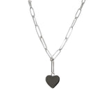 Bambu - Paperclip Heart Necklace
